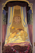 Maurice Denis psyche discovers that her secret lover is cupid Art A4 Photo Print