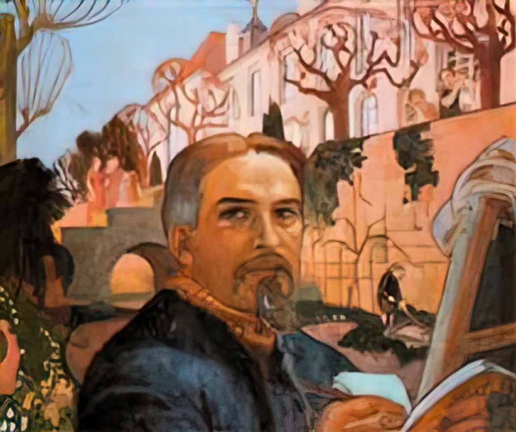 Maurice Denis self portrait 1916 Art A4 Photo Print