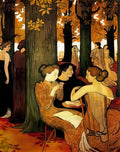 Maurice Denis the muses 1893 Art A4 Photo Print