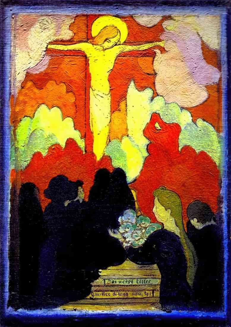 Maurice Denis the offertory at calvary A4 Photo Print