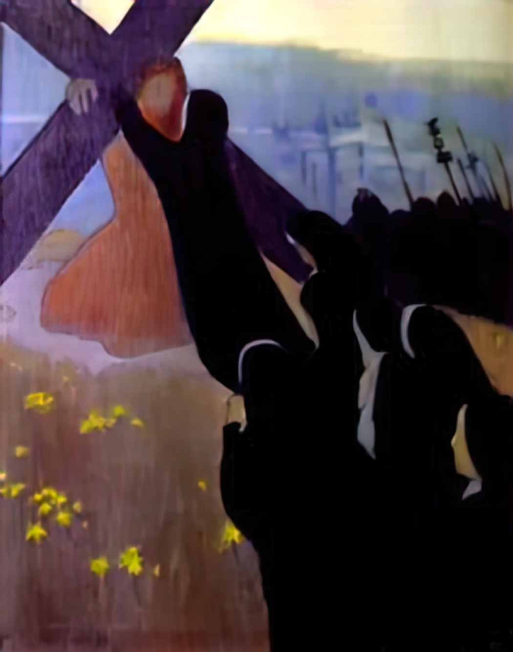 Maurice Denis the road to calvary Art A4 Photo Print
