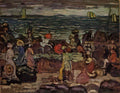 Maurice Prendergast a dark day Art A4 Photo Print