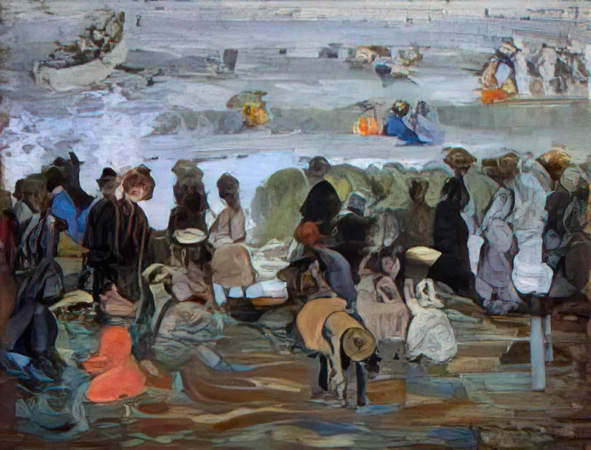 Maurice Prendergast after the storm Art A4 Photo Print
