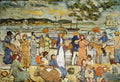 Maurice Prendergast along the shore Art A4 Photo Print
