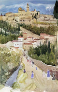 Maurice Prendergast assisi Art A4 Photo Print