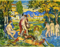 Maurice Prendergast bathers 1 Art A4 Photo Print