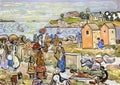 Maurice Prendergast bathers and strollers Art A4 Photo Print