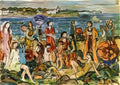 Maurice Prendergast bathers new england Art A4 Photo Print