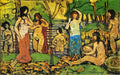 Maurice Prendergast beach no 3 Art A4 Photo Print
