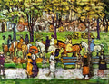 Maurice Prendergast central park 1 Art A4 Photo Print