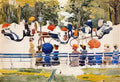 Maurice Prendergast central park also known as central park new york c Art A4 Photo Print