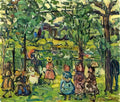 Maurice Prendergast children in the park Art A4 Photo Print