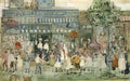 Maurice Prendergast columbus circle new york Art A4 Photo Print