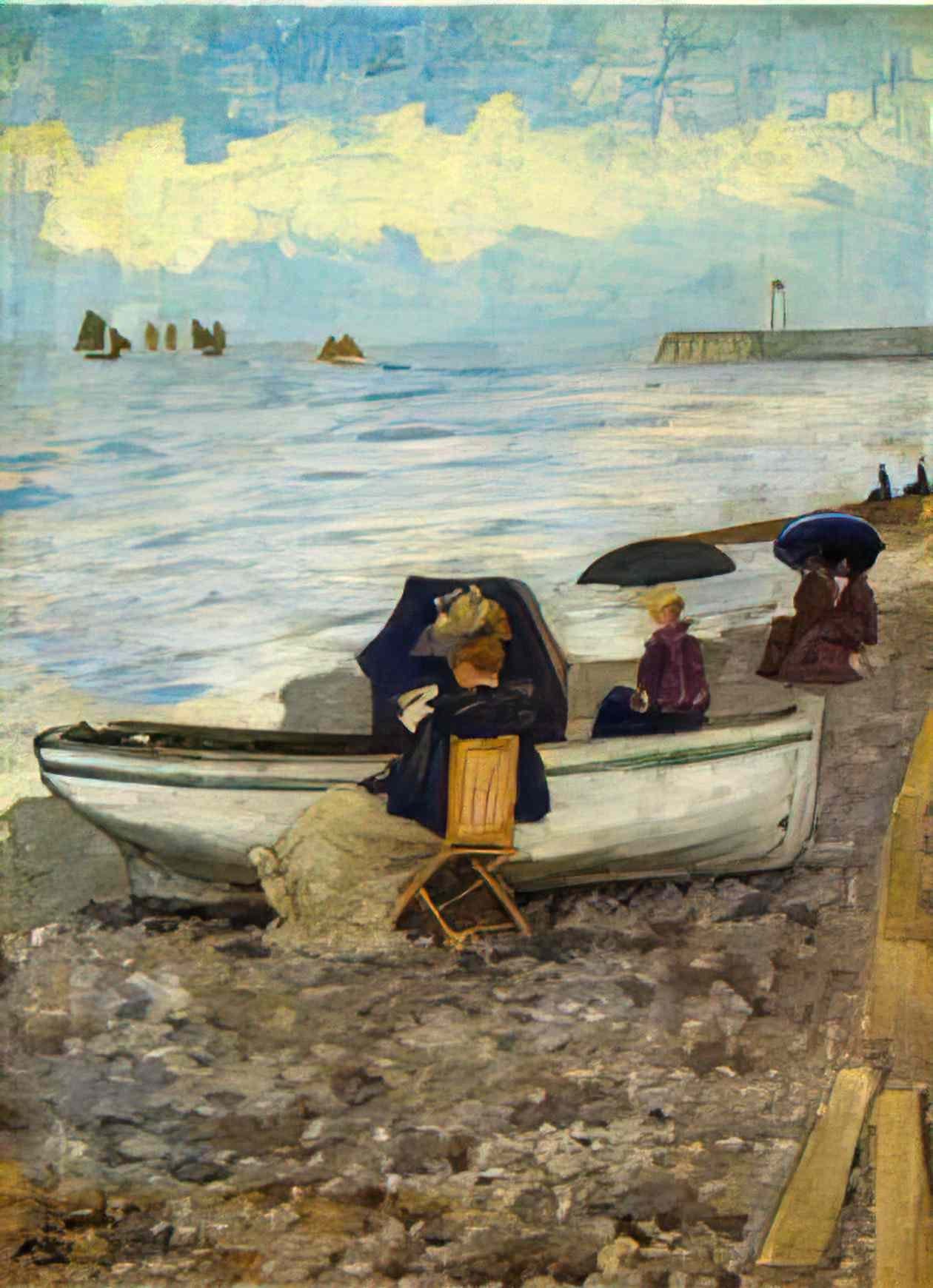 Maurice Prendergast dieppe Art A4 Photo Print