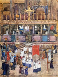 Maurice Prendergast easter procession st mark s Art A4 Photo Print