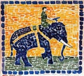 Maurice Prendergast elephant Art A4 Photo Print