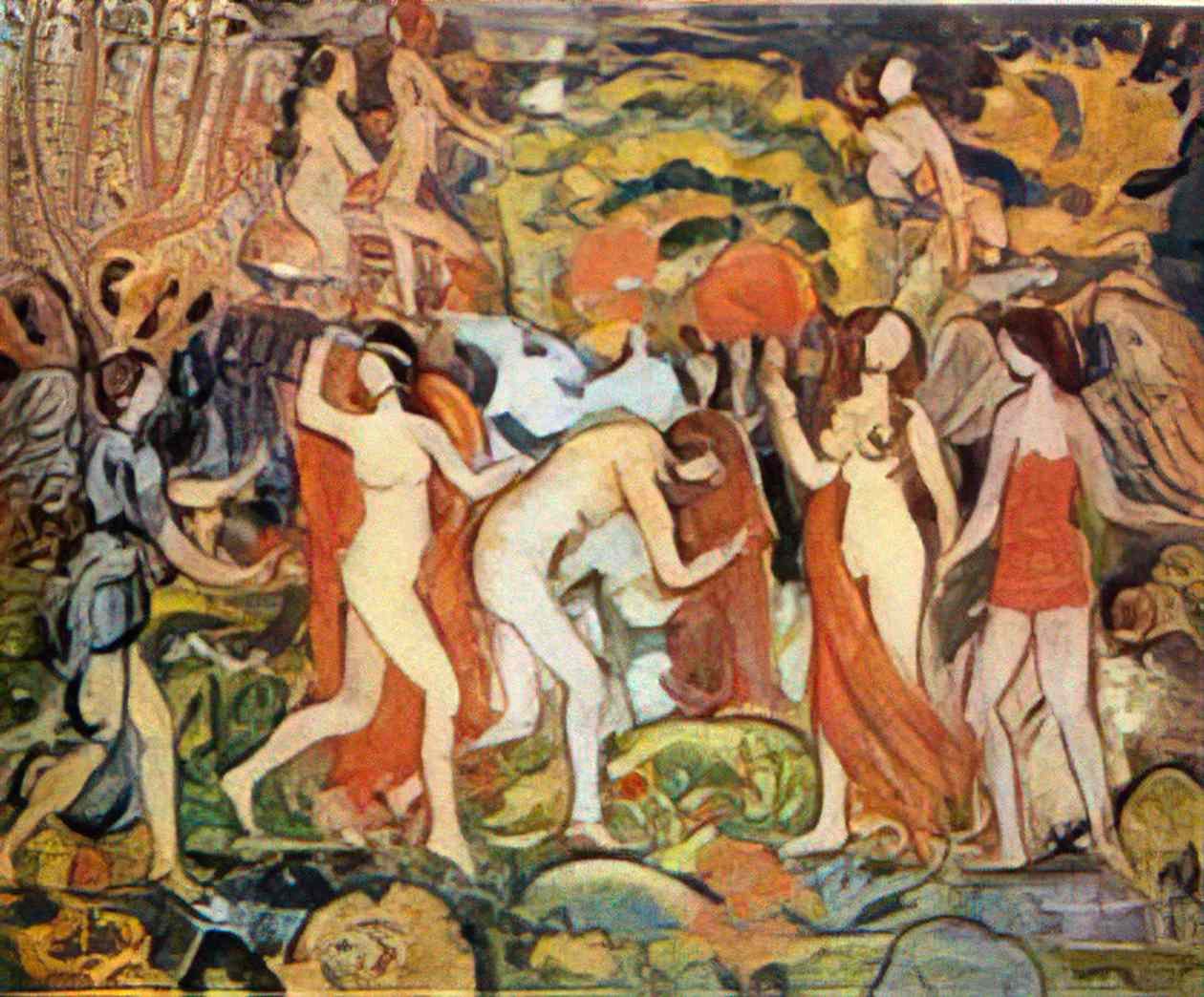 Maurice Prendergast fantasy Art A4 Photo Print