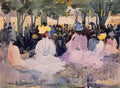 Maurice Prendergast figures on the grass 1895 Art A4 Photo Print