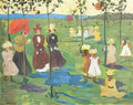 Maurice Prendergast franklin park boston 1895 Art A4 Photo Print