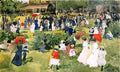 Maurice Prendergast franklin park boston Art A4 Photo Print