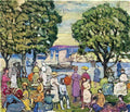 Maurice Prendergast gloucester harbor Art A4 Photo Print