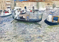 Maurice Prendergast grand canal venice Art A4 Photo Print