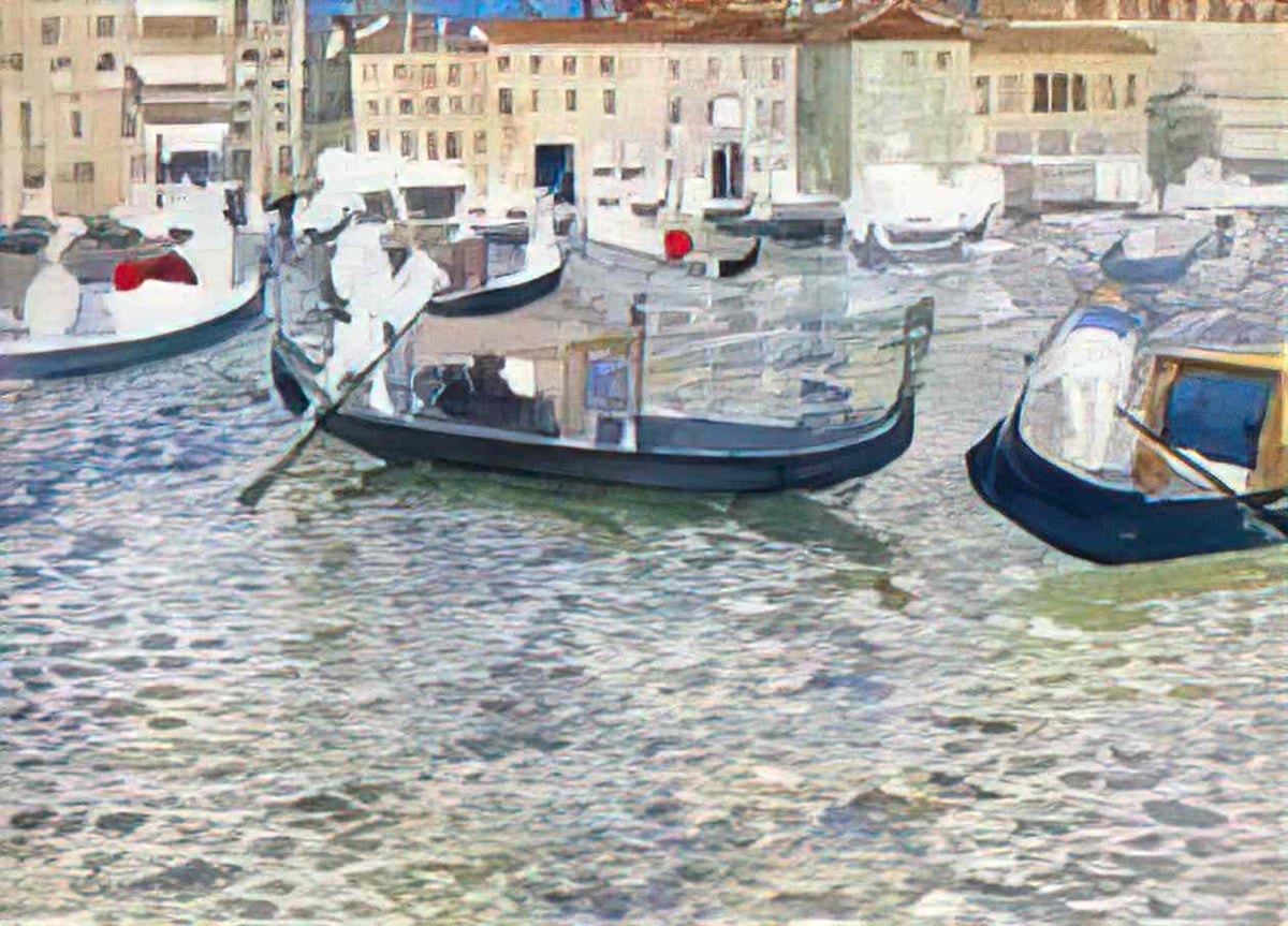 Maurice Prendergast grand canal venice Art A4 Photo Print