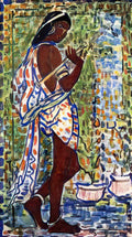Maurice Prendergast hindu dancer Art A4 Photo Print