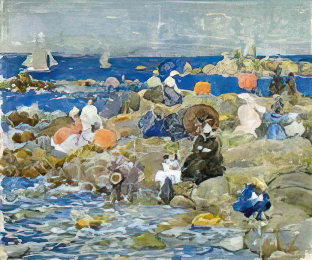 Maurice Prendergast holiday nahant Art A4 Photo Print