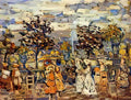 Maurice Prendergast in the luxembourg gardens 1907 Art A4 Photo Print