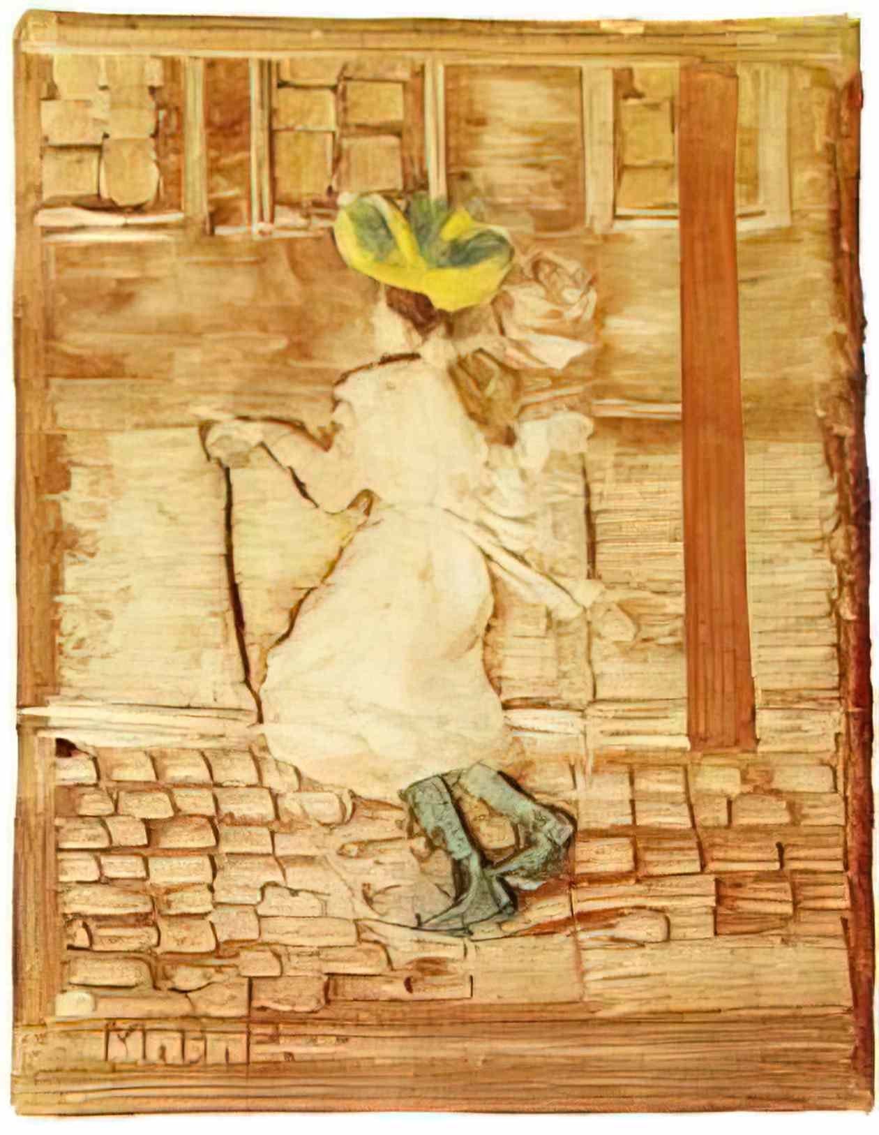 Maurice Prendergast jumping rope Art A4 Photo Print