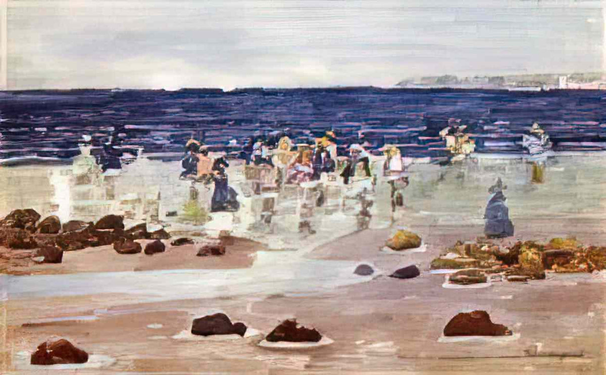 Maurice Prendergast low tide 2 Art A4 Photo Print