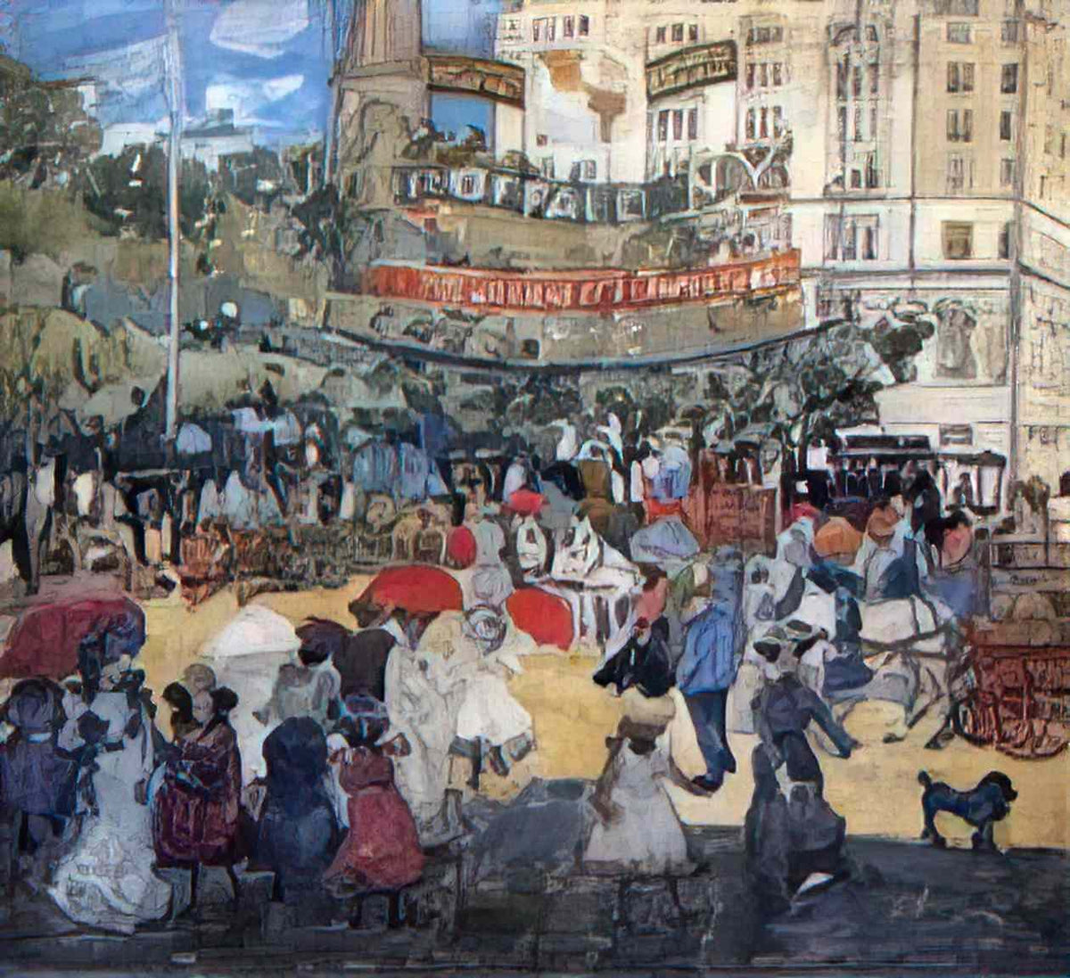 Maurice Prendergast madison square 1901 Art A4 Photo Print