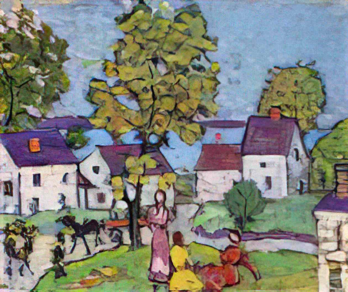 Maurice Prendergast marblehead 1 Art A4 Photo Print