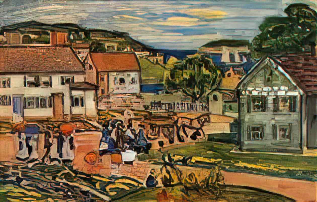 Maurice Prendergast marblehead Art A4 Photo Print