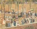 Maurice Prendergast monte pincio rome 1899 Art A4 Photo Print