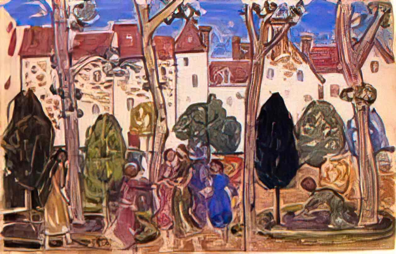 Maurice Prendergast naples Art A4 Photo Print
