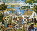 Maurice Prendergast new england harbour Art A4 Photo Print