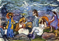 Maurice Prendergast on the rocks north shore Art A4 Photo Print