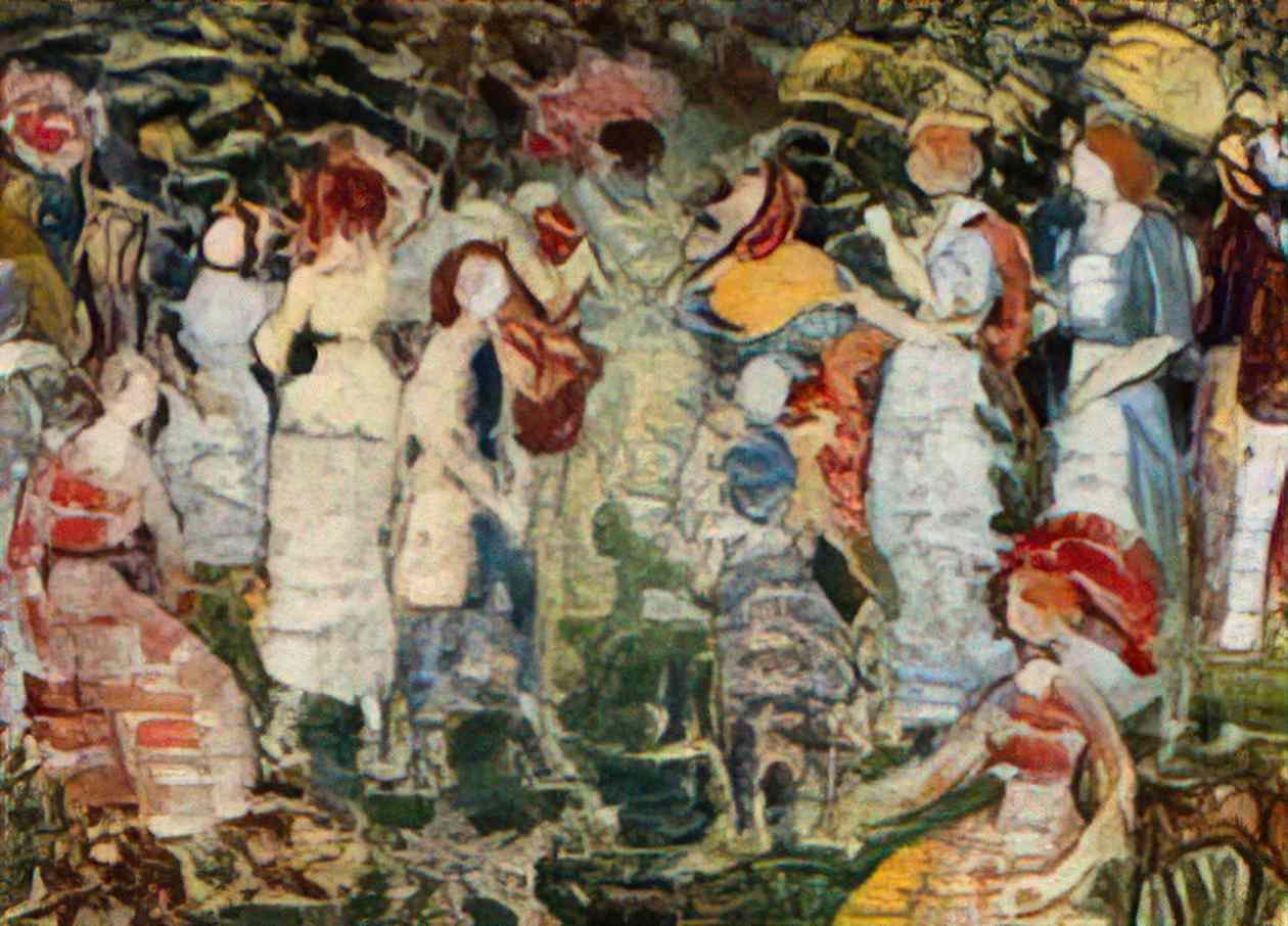 Maurice Prendergast picnic grove Art A4 Photo Print
