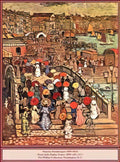 Maurice Prendergast ponte della paglia 1899 Art A4 Photo Print