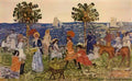 Maurice Prendergast promenade Art A4 Photo Print