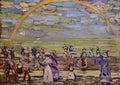 Maurice Prendergast rainbow Art A4 Photo Print