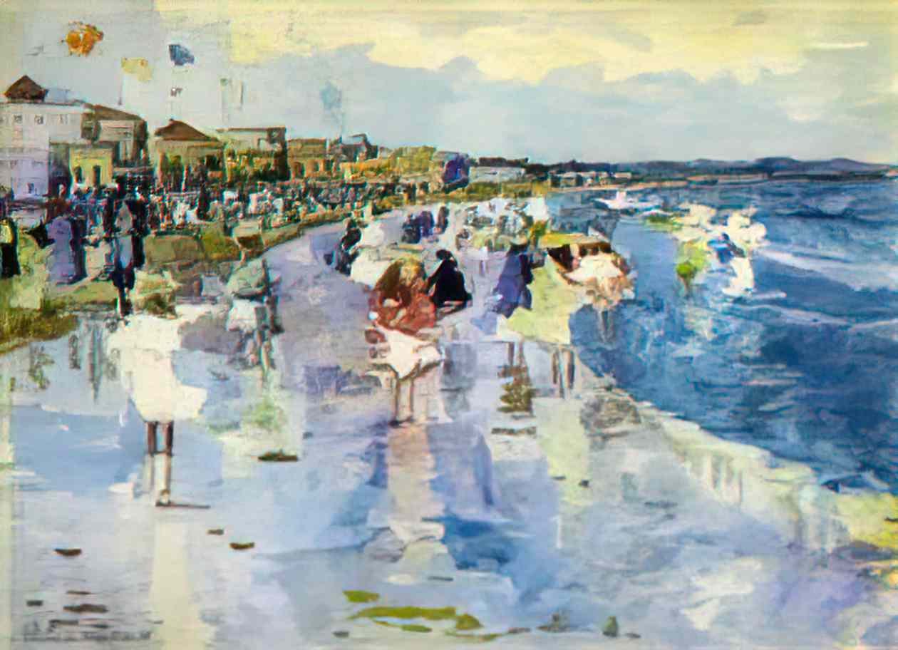 Maurice Prendergast revere beach 1 Art A4 Photo Print