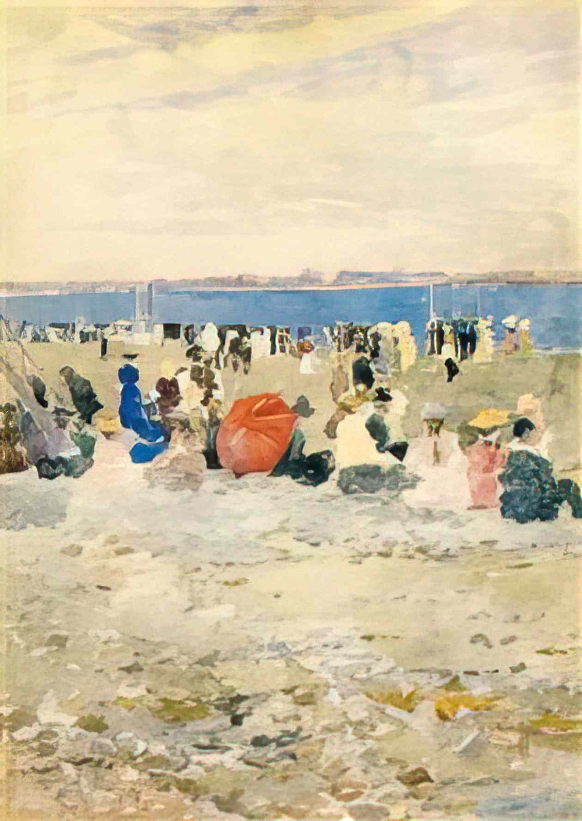 Maurice Prendergast revere beach 1896 1 Art A4 Photo Print