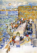 Maurice Prendergast rising tide st malo Art A4 Photo Print