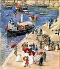 Maurice Prendergast riva san biagio venice Art A4 Photo Print