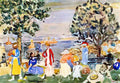 Maurice Prendergast salem harbor no 1 Art A4 Photo Print