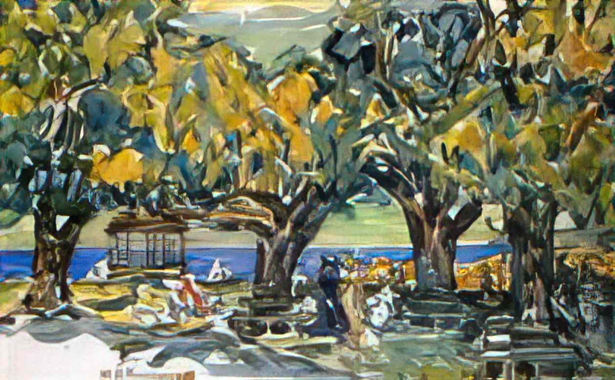 Maurice Prendergast salem massachusetts Art A4 Photo Print