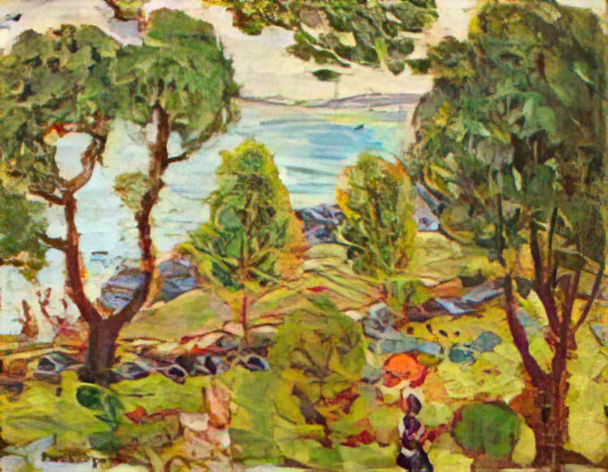 Maurice Prendergast seashore 1 Art A4 Photo Print
